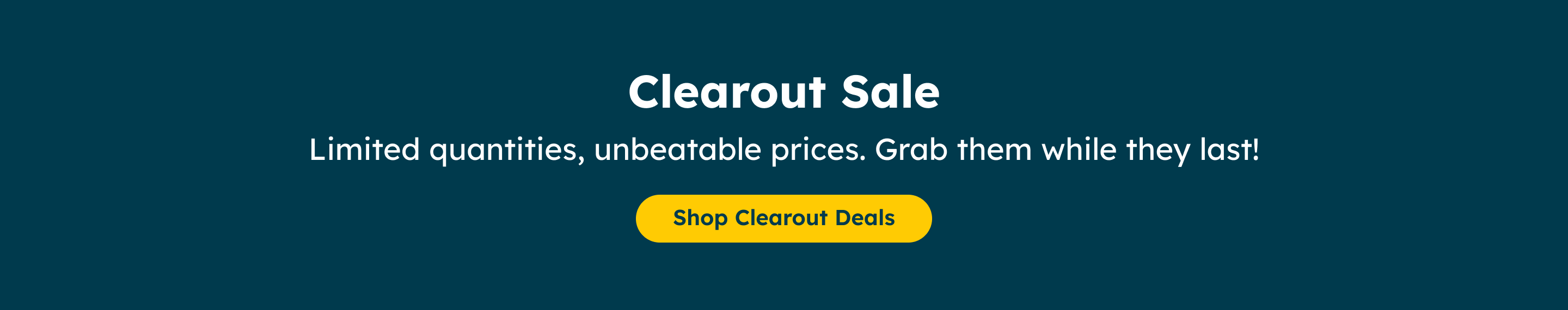 Clearout Deals